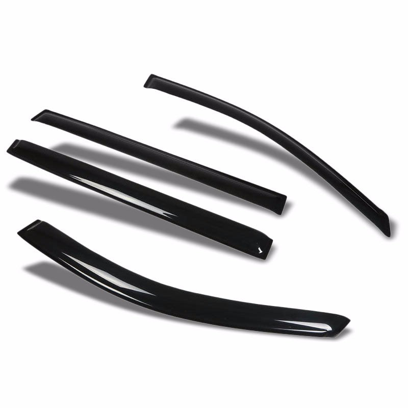Smoke Tinted Side Window Wind/Rain Vent Deflectors Visors Guard for 04-11 Sienna