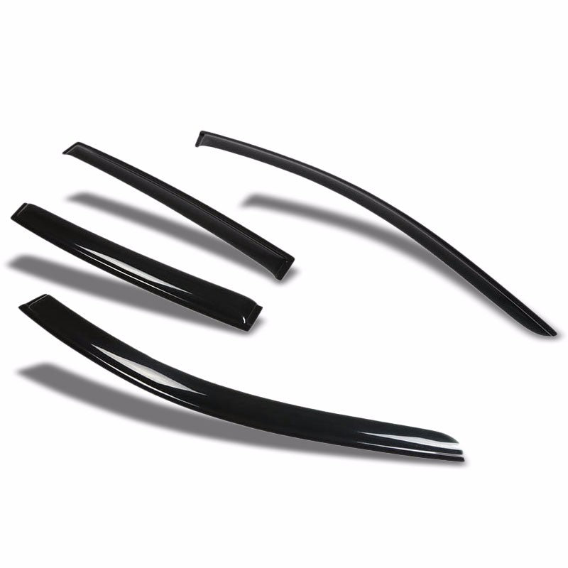 Smoke Tinted Side Window Wind/Rain Vent Deflector Visor Guard for 10-13 LaCrosse