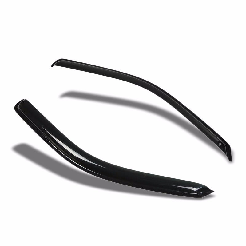 Smoke Tinted Side Window Wind/Rain Vent Deflectors Visors Guard for GMC Canyon