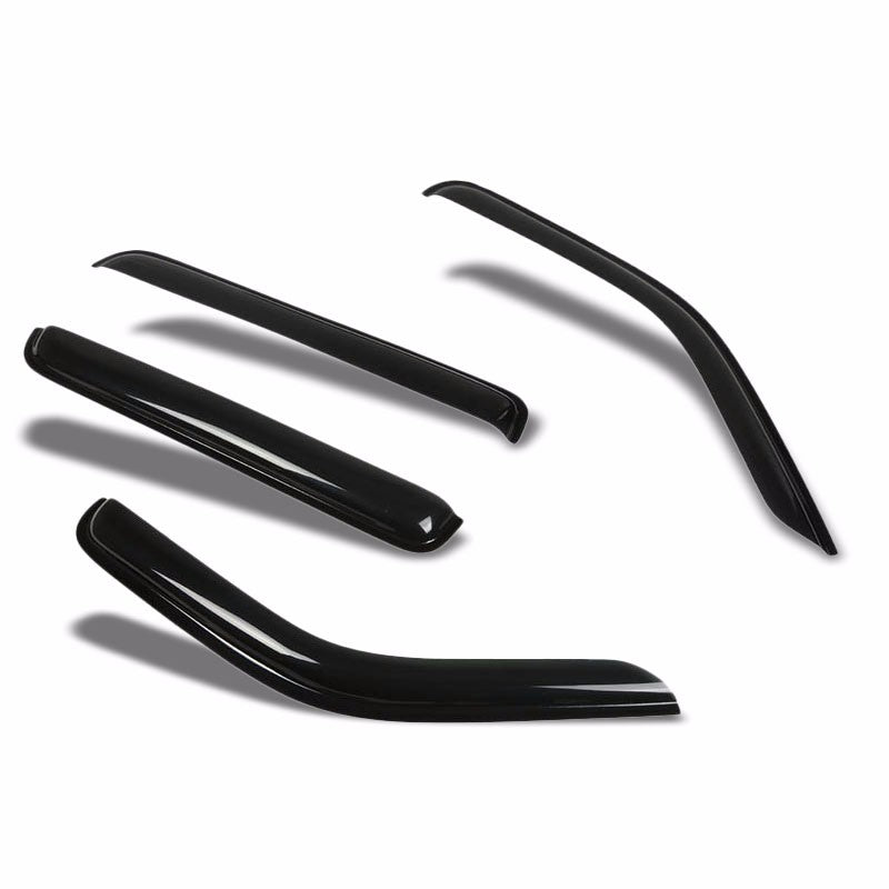 Smoke Tinted Side Window Wind/Rain Vent Deflectors Visors for 07-11 Nitro 4DR
