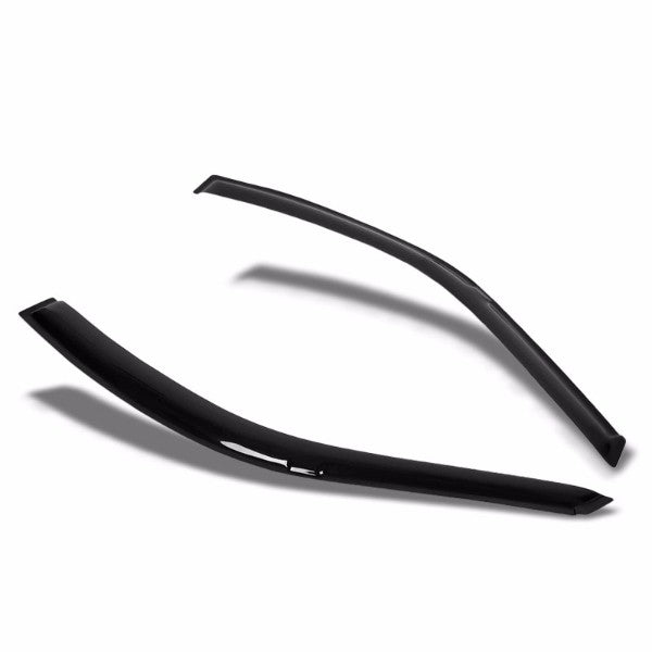 Smoke Tinted Side Window Wind/Rain Vent Deflectors Visor Guard for Honda Prelude