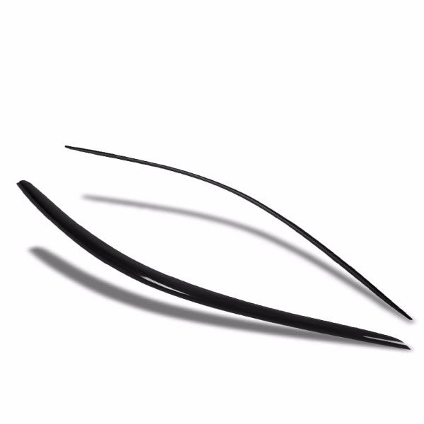 Smoke Tinted Side Window Wind/Rain Vent Deflector Visor Guard for Ford Mustang