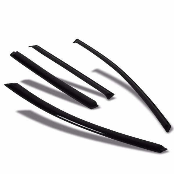 Smoke Tinted Side Window Wind/Rain Vent Deflectors Visors Guard for Mazda CX9