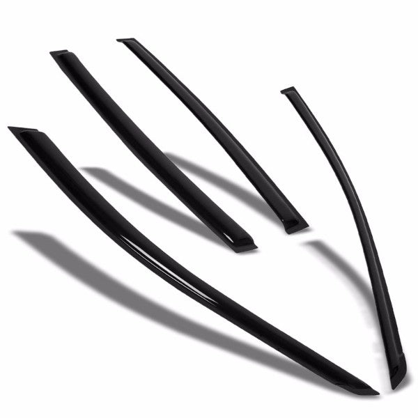Smoke Tinted Side Window Wind/Rain Vent Deflectors Visor Guard for Nissan Altima