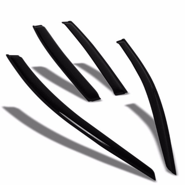 Smoke Tinted Window Wind/Rain Vent Deflector Visors Guard for Hyundai Elantra