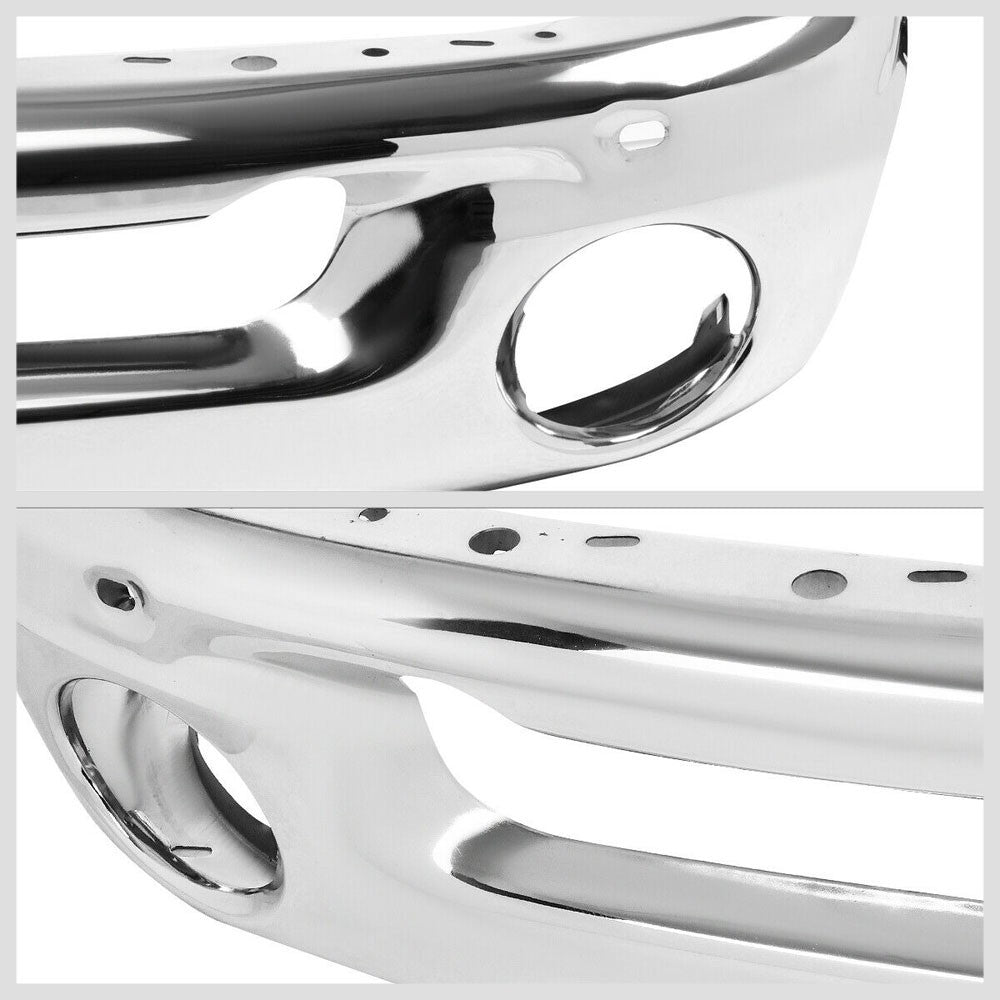 Bolt-On Steel Chrome Front Bumper For Dodge 02-08 Ram 1500/03-09 Ram 2500 3500