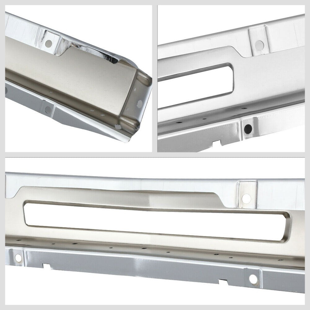 Bolt-On Chrome Front Bumper Impact Bar Bar For 07-10 Silverado 2500 3500 HD