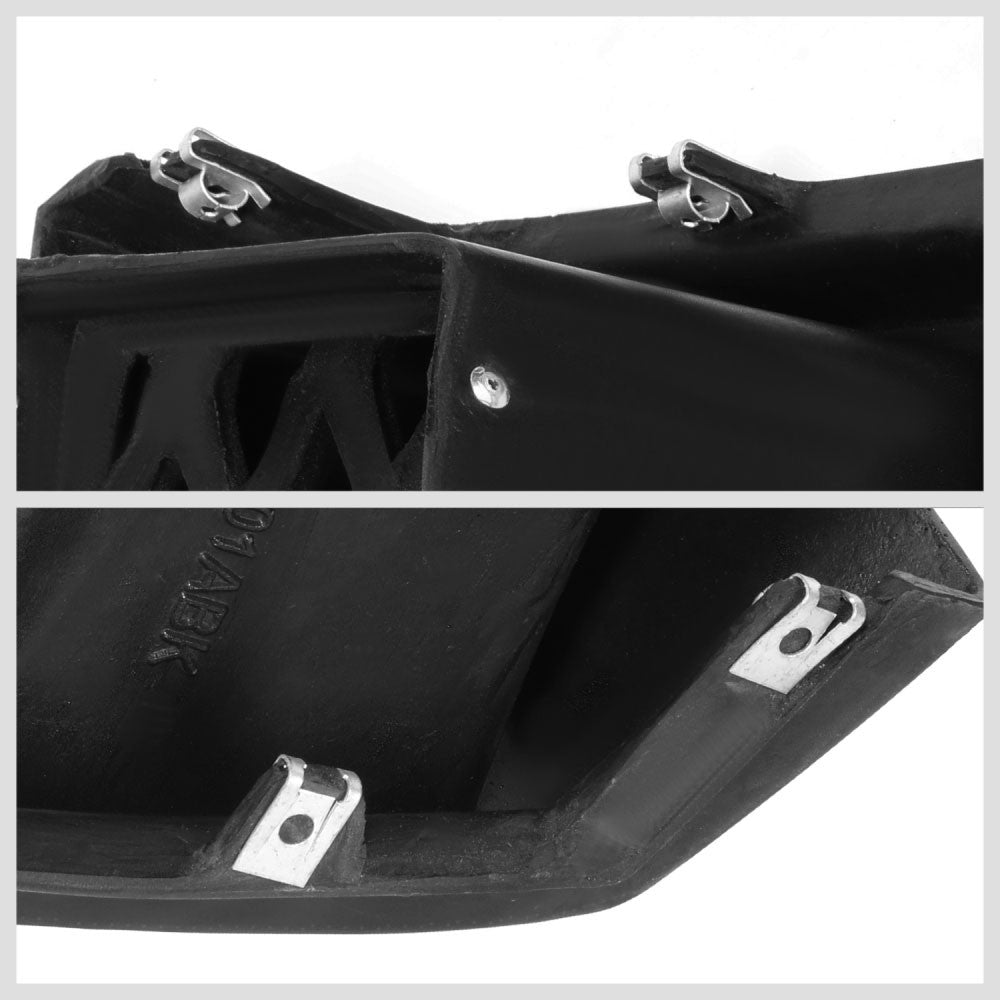 Left & Right Black Bare Front Bumper Brake Air Ducts For 03-07 Silverado 1500 SS