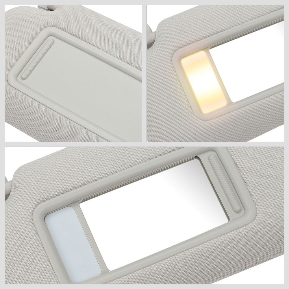 Gray Drive Side (Left) OE Style Sun Visor Sunshade For 10-15 Mazda CX-9 TB