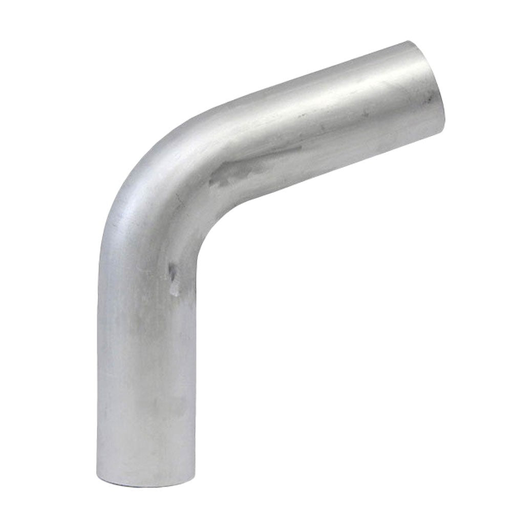 AT70-450-CLR-6 HPS 70 Degree Bend 4.5" (114mm) OD Aluminum 15 Gauge Elbow Tubing Pipe 6" CLR