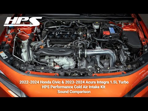 HPS Blue Cold Air intake Kit For 23-24 Acura Integra (DE) / 22-24 Honda Civic (FE/FL) 1.5L Turbo