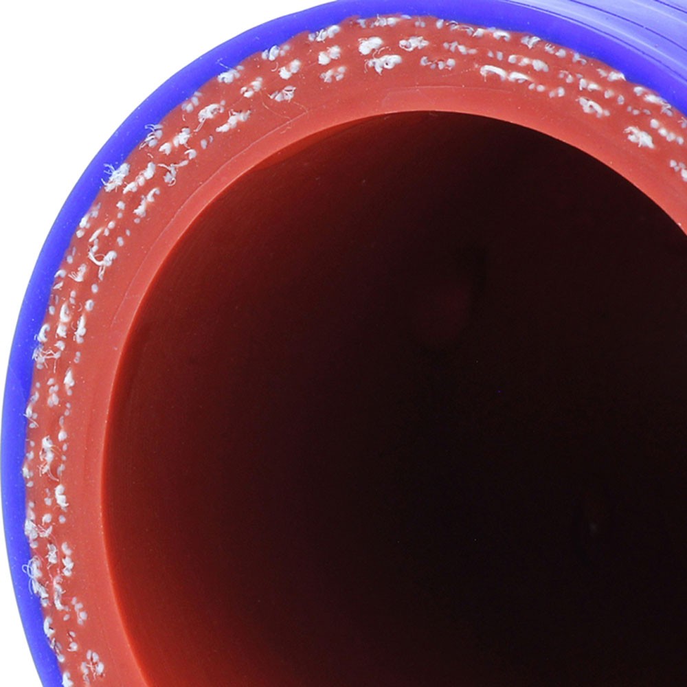 Universal Fit HPS Blue 3-Ply Reinforced Silicone Coolant bypass Cap detail view