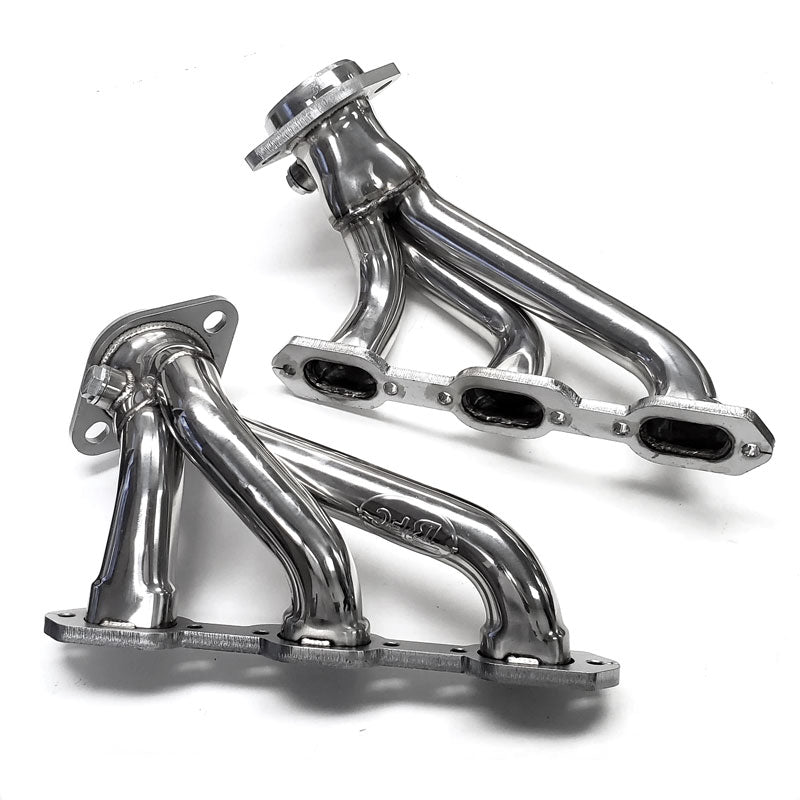 BFC Stainless Steel Exhaust Shorty Header Manifold Set For Dodge 06-10 Charger V6 3.5L SOHC-Exhaust Systems-BuildFastCar-BFC-11-1001
