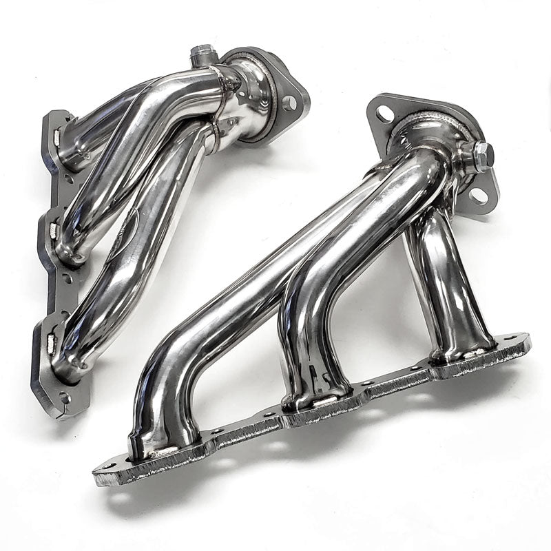 BFC Stainless Steel Exhaust Shorty Header Manifold Set For Dodge 06-10 Charger V6 3.5L SOHC-Exhaust Systems-BuildFastCar-BFC-11-1001