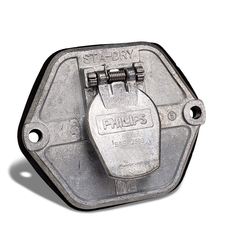 Phillips 15-760 7-Way HD STA-DRY w/o Circuit Breakers Split Pin Extended Barrel-Electrical Connector-BuildFastCar