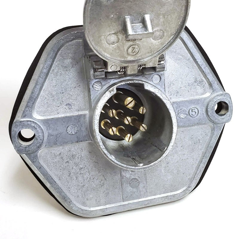 Phillips 15-763 7-Way 30 AMP Circuit Breakers Socket Split Pin Extended Barrel-Electrical Connector-BuildFastCar-BFC-PHI-15-763