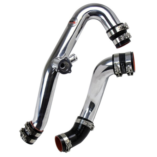 HPS 17-101P Polish Intercooler Pipe Hot & Cold Side For 15-17 Ford Mustang Ecoboost 2.3L