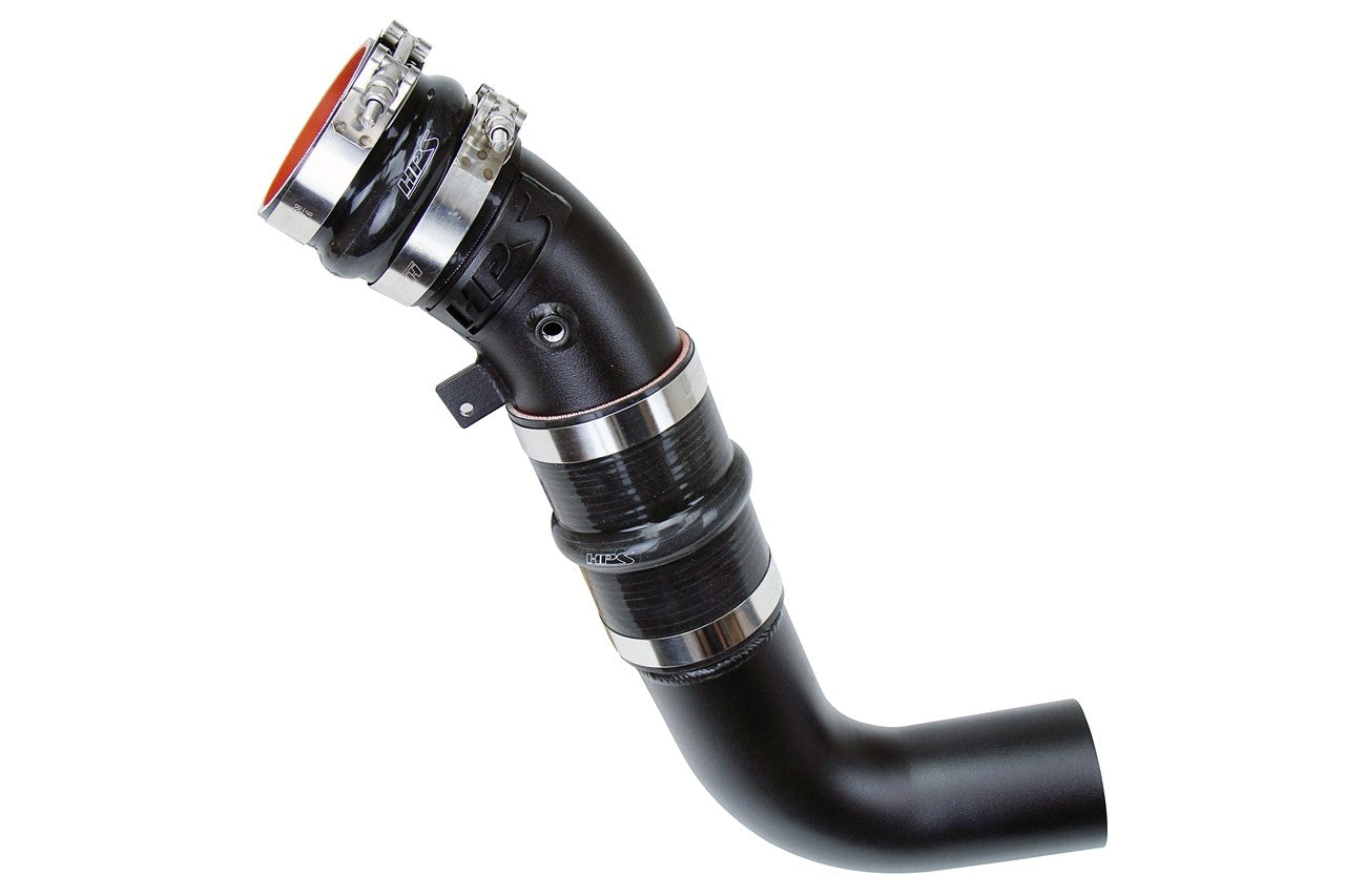 HPS Black Intercooler Cold Charge Pipe Turbo Boost 17-20 Chevy Silverado 2500HD Duramax 6.6L V8 Diesel Turbo L5P