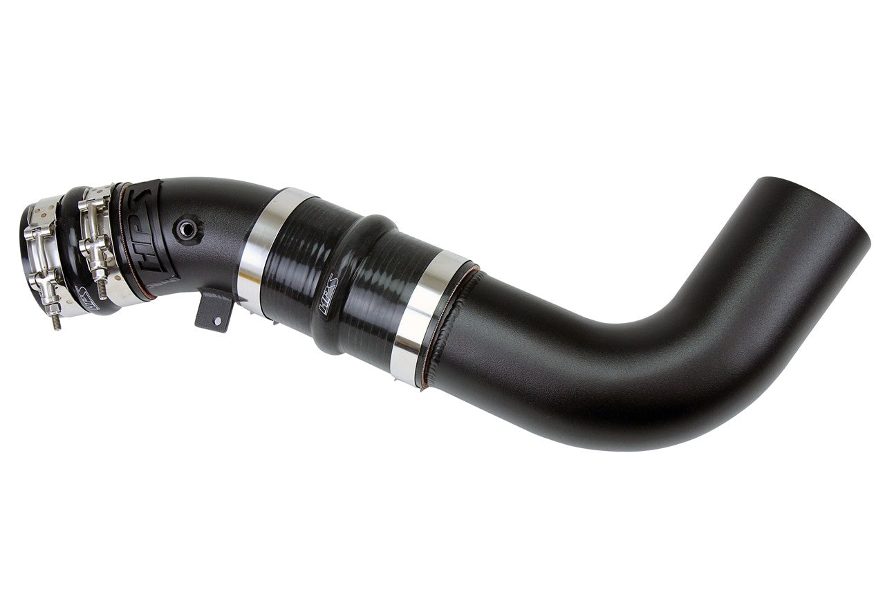 HPS Black Intercooler Cold Charge Pipe Turbo Boost 17-20 Chevy Silverado 2500HD Duramax 6.6L V8 Diesel Turbo L5P