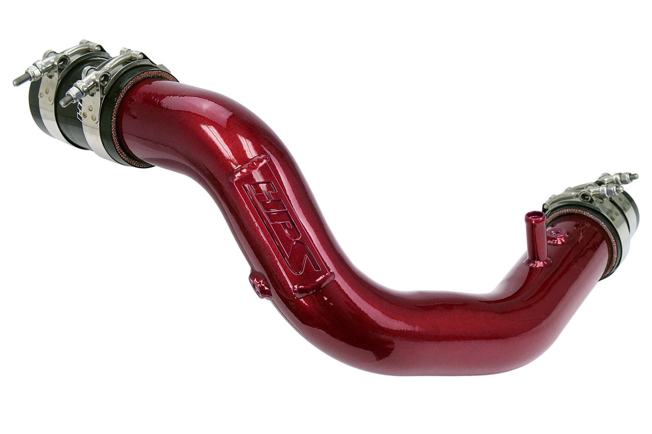 HPS Red Intercooler Hot Charge Pipe Turbo Boost 16-17 Lexus IS200t 2.0L Turbo