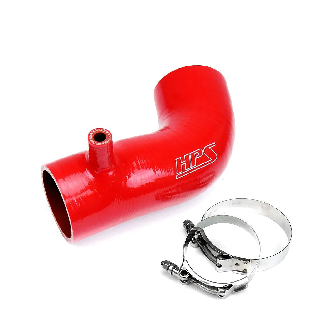 HPS Red Silicone Post MAF Air Intake Hose Kit For 12-15 Civic Si/13-15 ILX 2.4L