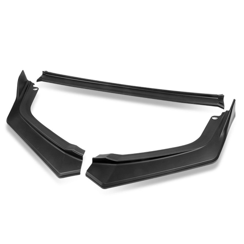BFC Matte Black Front Bumper Lip Wing 22-23 Civic Sedan FE1 FE2 FE4 27-BMPL-F477