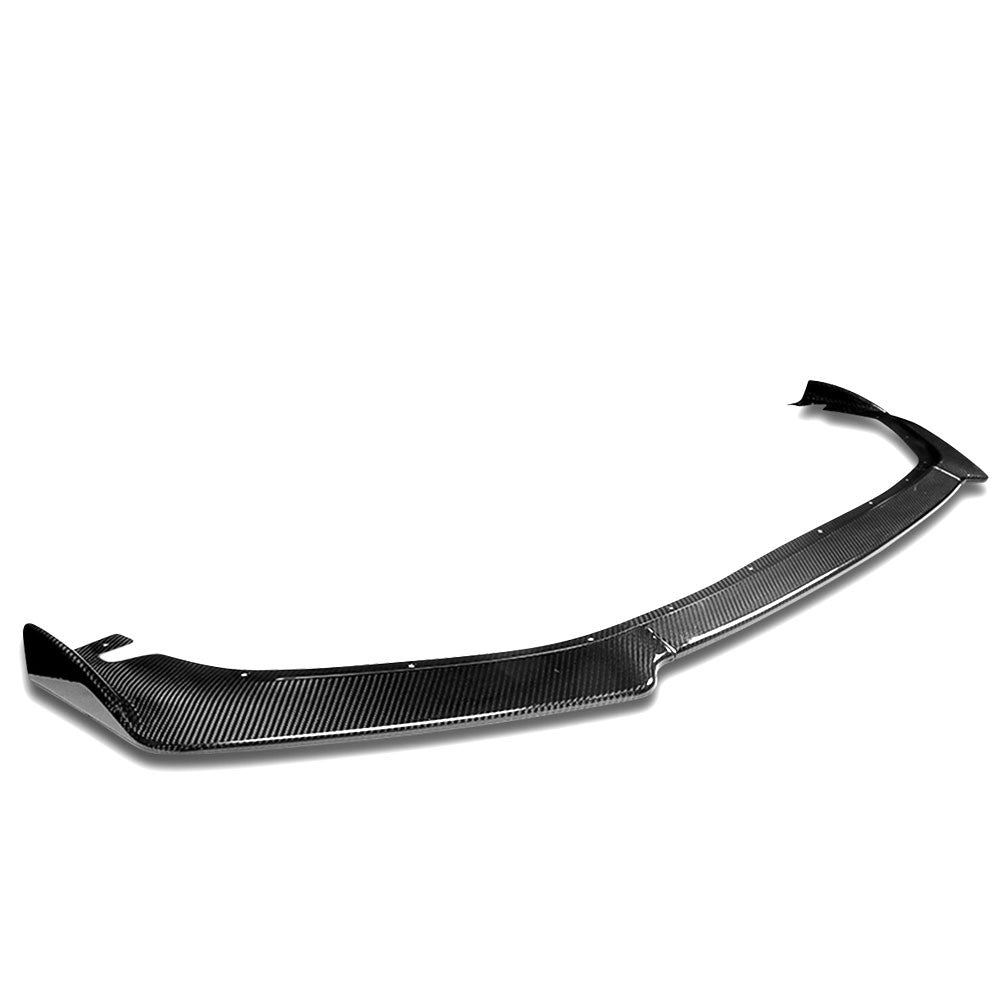 Real Glossy Carbon Fiber Front Bumper Lip 14-15 Lexus IS250 IS350 27-BMPL-F-505-R-RCF