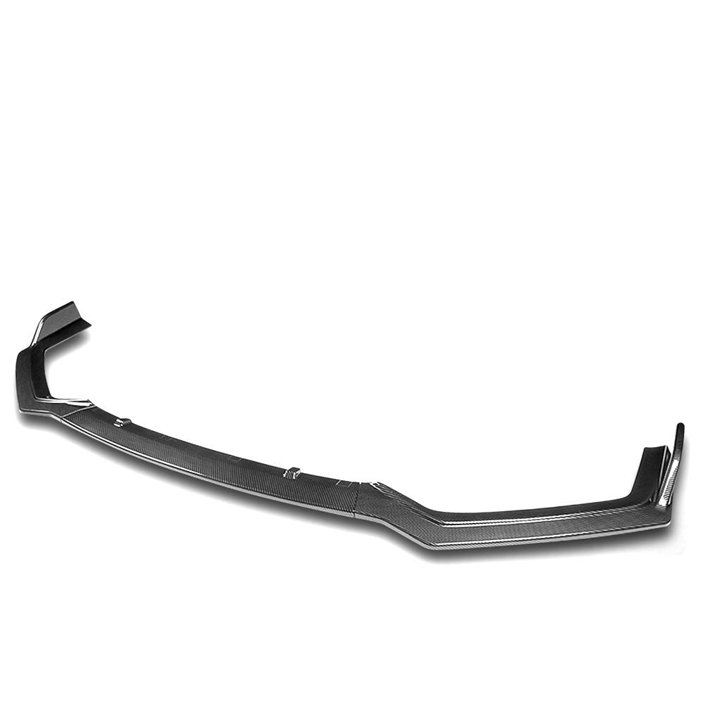 Carbon Style Look Front Bumper Lip 18+ Infiniti Q50 Sport Trim 27-BMPL-F-511-PCF