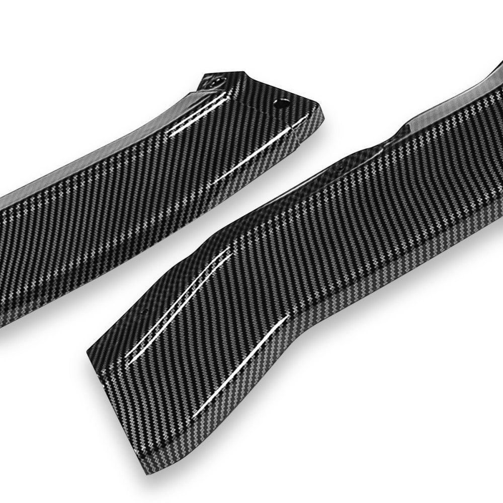 BFC Carbon Look Front Bumper Lip Wing Diffuser 14-19 Corvette C7 27-BMPL-F567-CCC-PCF
