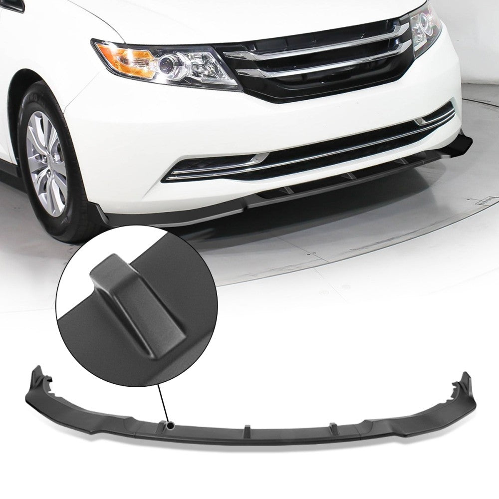 BFC Matte Black Front Bumper Lip Wing Diffuser 11-17 Odyssey RL5 27-BMPL-F582