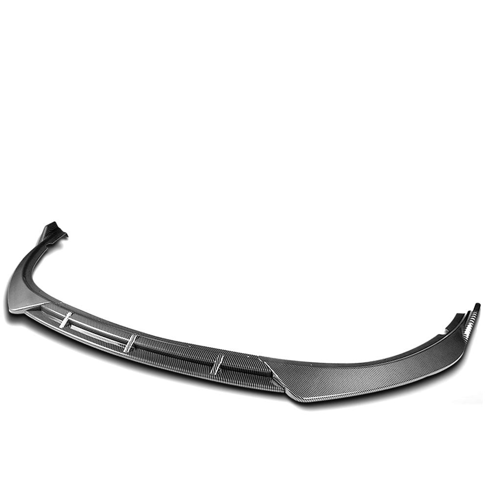 Carbon Style Look Front Bumper Lip 16-18 Kia Optima EX LX LX-Turbo JF 27-BMPL-F-591-PCF