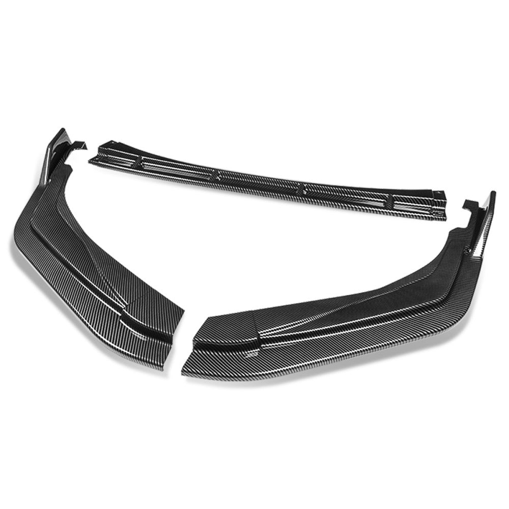 BFC Carbon Look Front Bumper Lip Wing Diffuser 20+ Corolla 4DR SE XSE 27-BMPL-F593-PCF