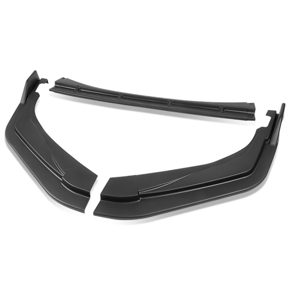 BFC Matte Black Front Bumper Lip Wing Diffuser 20+ Corolla 4DR SE XSE 27-BMPL-F593
