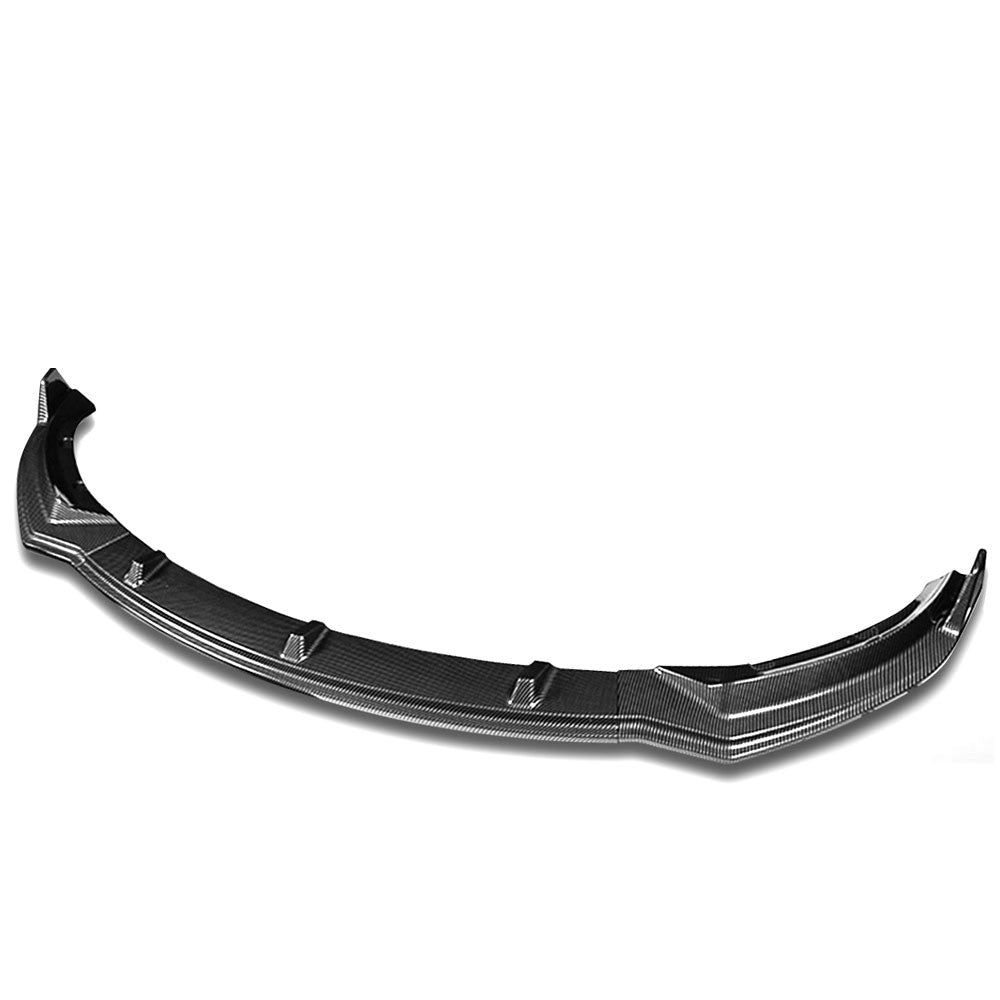 Carbon Style Look Front Bumper Lip Body Kit 17-20 Tesla Model 3 27-BMPL-F-664-PCF