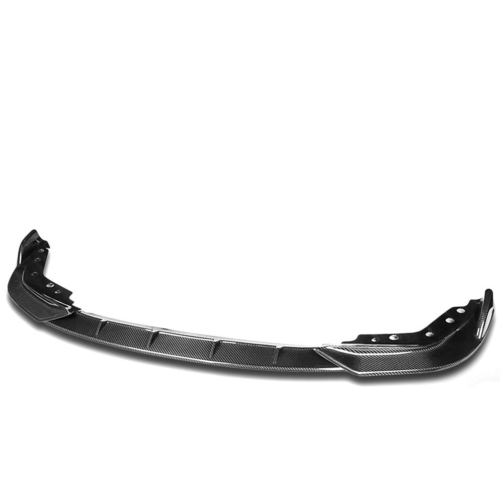 Real Glossy Carbon Fiber Front Bumper Lip 19+ BMW G20 G28 M-Sport Bumper 27-BMPL-F-671-R-RCF