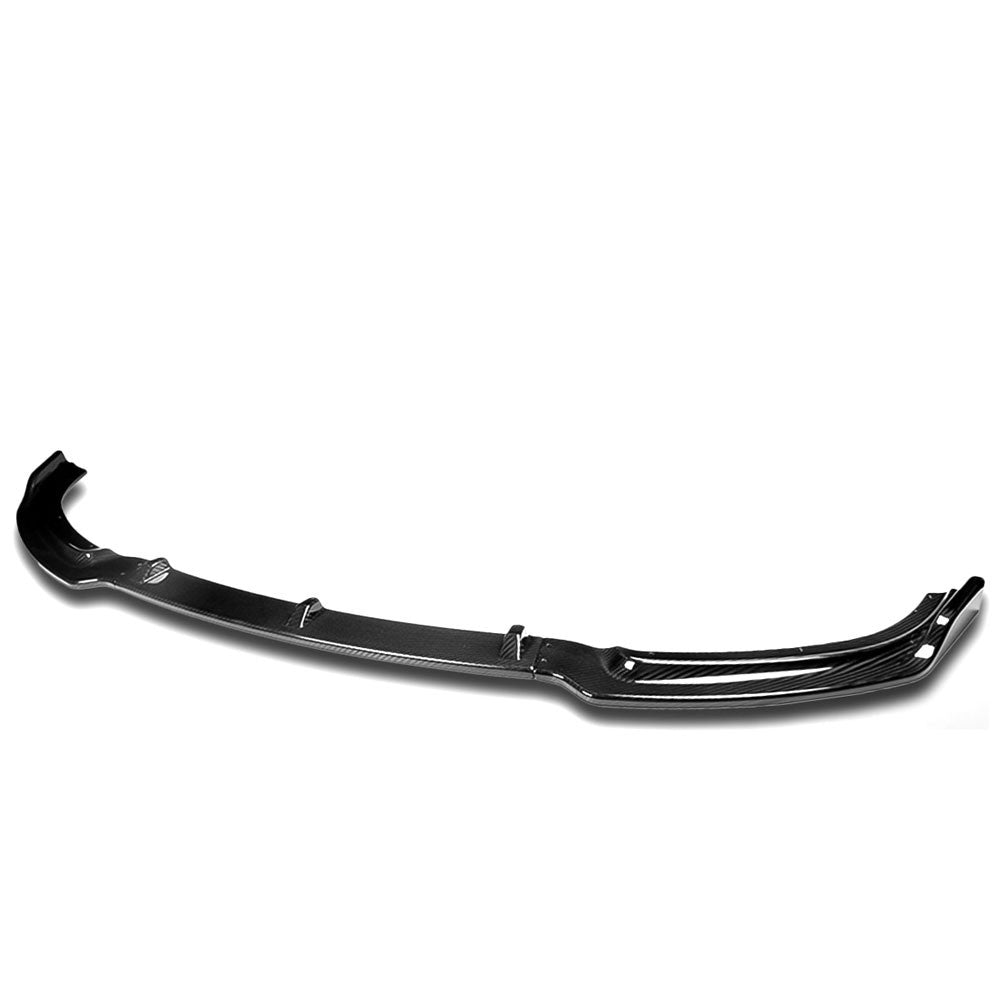 Real Glossy Carbon Fiber Front Bumper Lip 14-19 F23 2-Series Base Bumper 27-BMPL-F-672-R-RCF