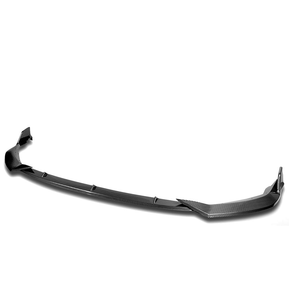 Carbon Style Look Front Bumper Lip 20-22 Toyota Corolla L LE XLE E210 27-BMPL-F-683-PCF