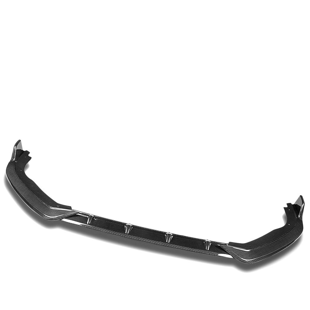 Real Glossy Carbon Fiber Front Bumper Lip Body Kit 18-20 Honda Fit GK 27-BMPL-F-685-R-RCF