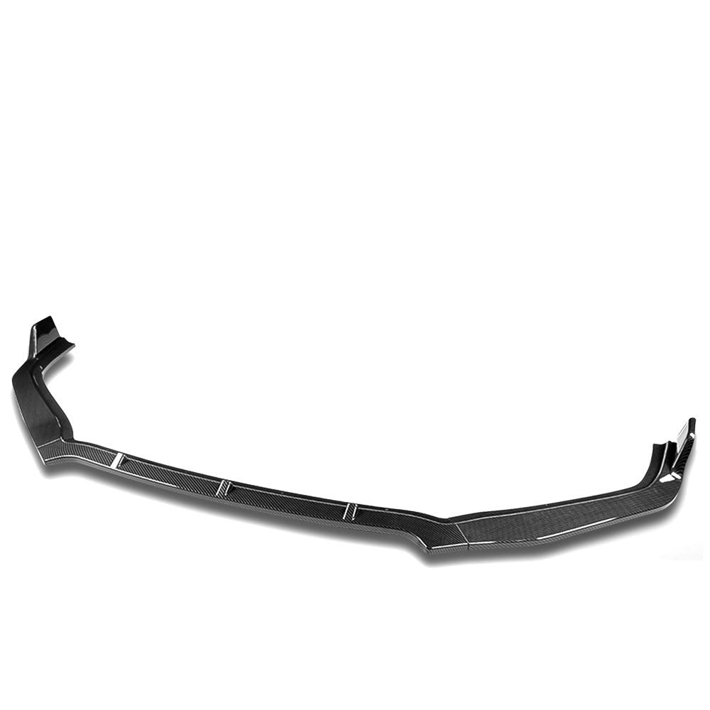 Carbon Style Look Front Bumper Lip Body Kit 12 Honda Civic 4DR Sedan 27-BMPL-F-693-PCF