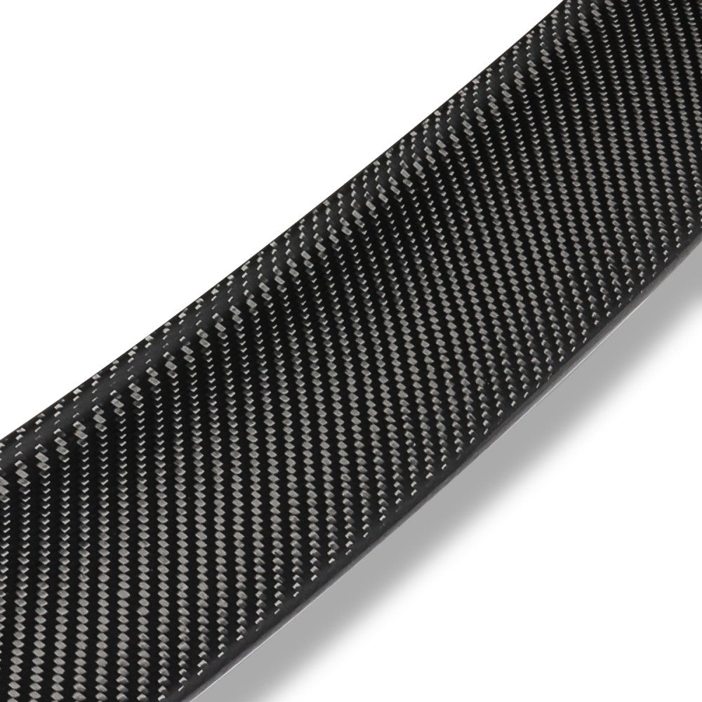 Black Carbon Fiber Rear Window Roof Spoiler 05-12 3-Series E90 Sedan BFC-RESPL-6166-CF