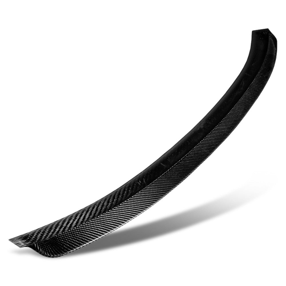 Black Carbon Fiber Rear Window Roof Spoiler 05-12 3-Series E90 Sedan BFC-RESPL-6166-CF