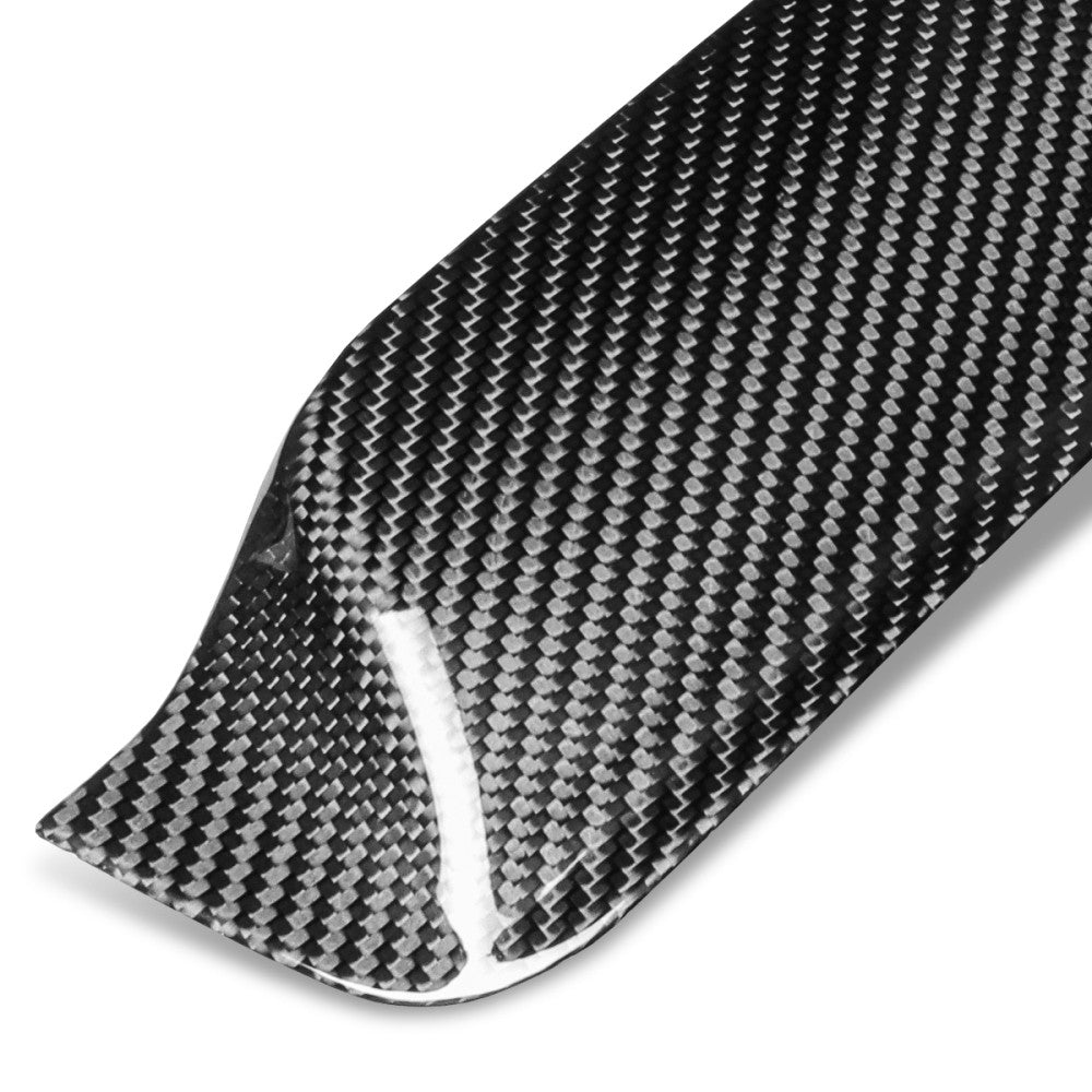 Black Carbon Fiber Rear Window Roof Spoiler 99-06 3-Series E46 Coupe BFC-RESPL-6170-CF