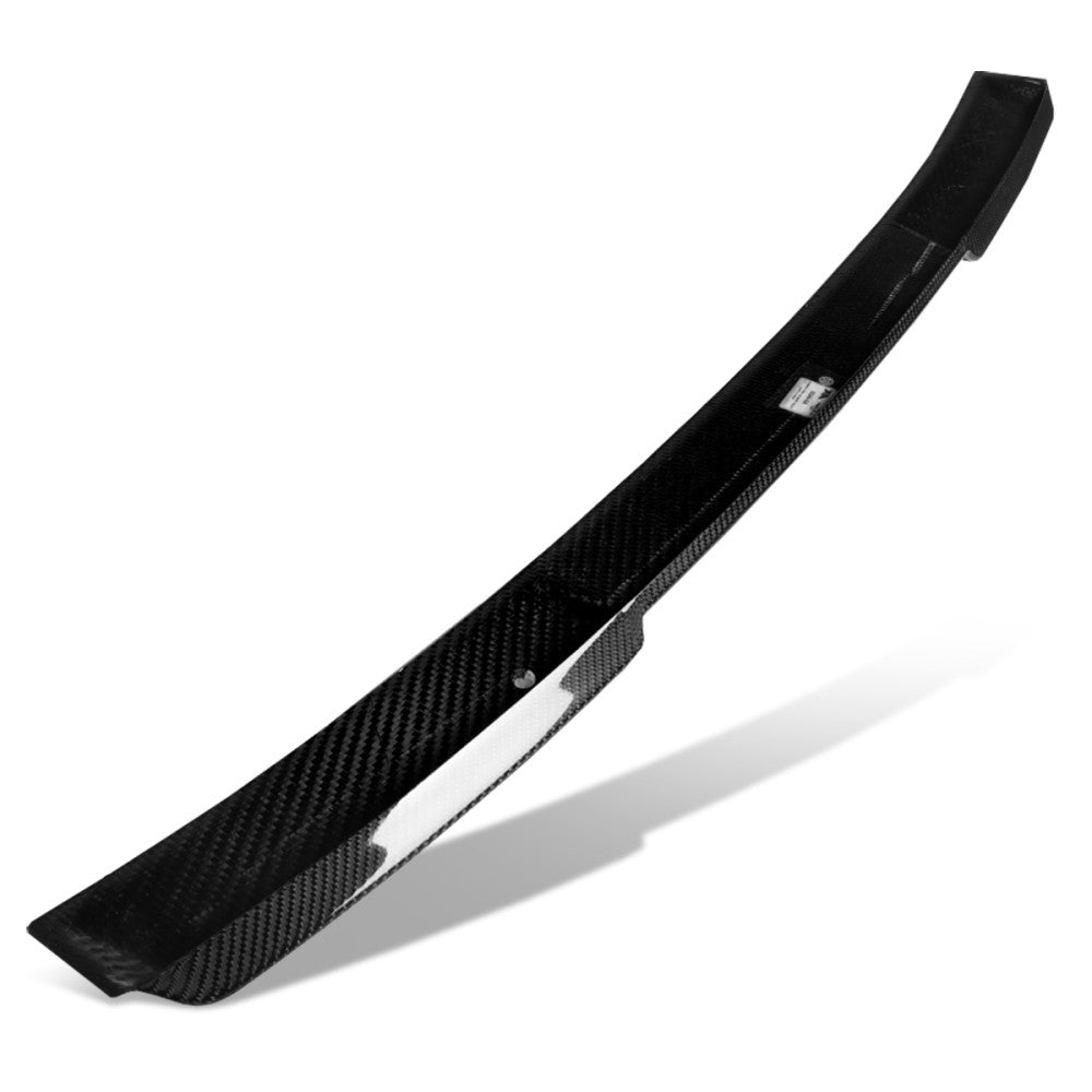 Black Carbon Fiber Rear Window Roof Spoiler 15-20 Acura TLX UB BFC-RESPL-6420-CF