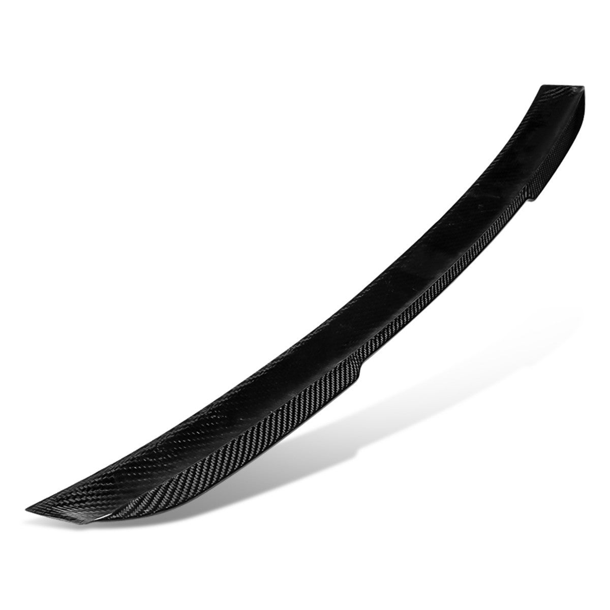 Black Carbon Fiber Rear Window Windshield Spoiler 13-17 Accord Coupe BFC-RESPL-6427-CF