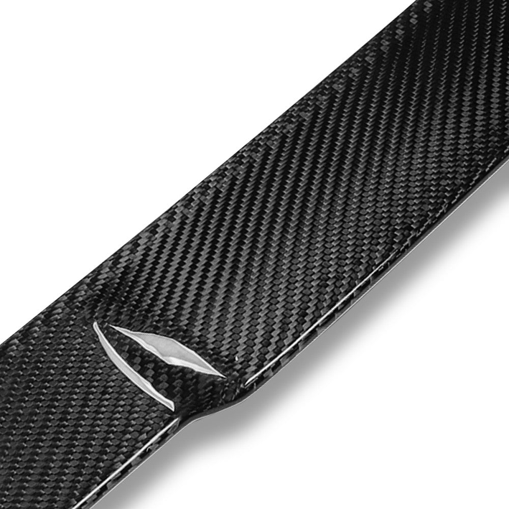 Black Carbon Fiber Rear Window Roof Spoiler 22+ Honda Civic Sedan FE BFC-RESPL-6431-CF