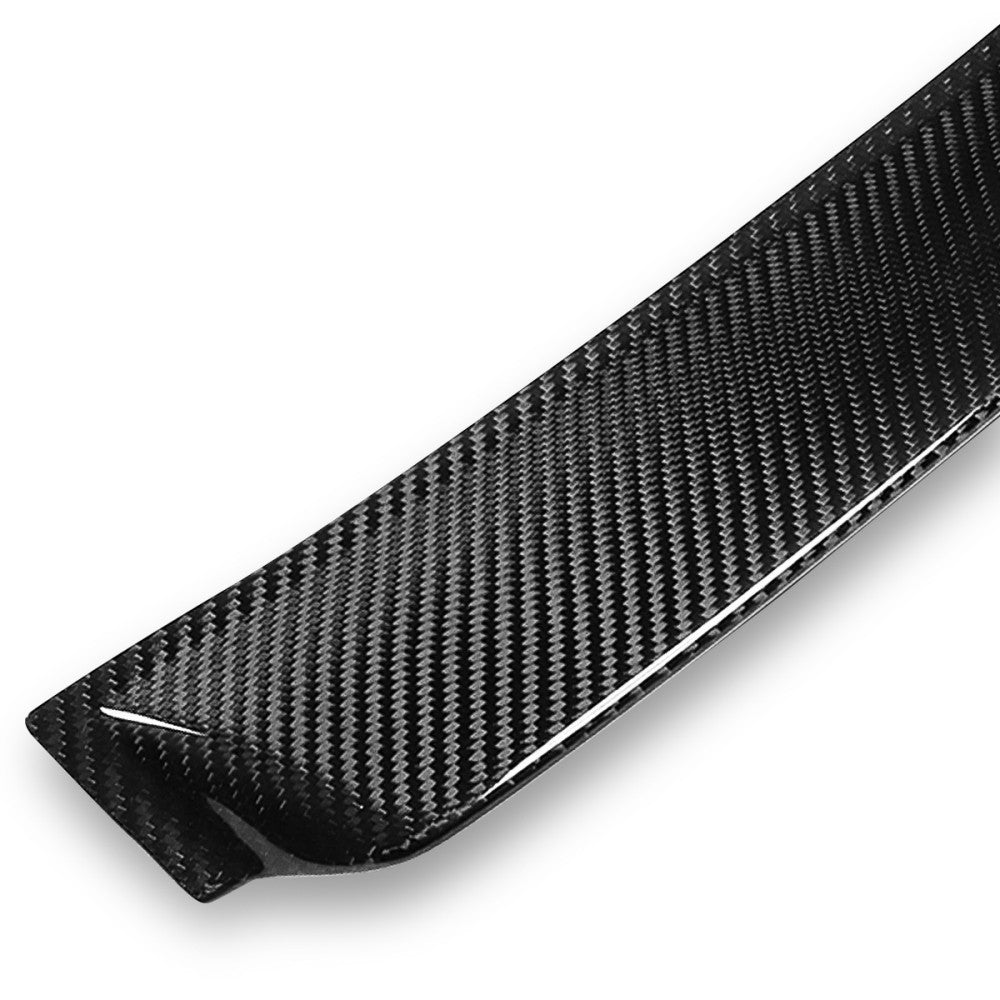 Black Carbon Fiber Rear Window Roof Spoiler 22+ Honda Civic Sedan FE BFC-RESPL-6431-CF