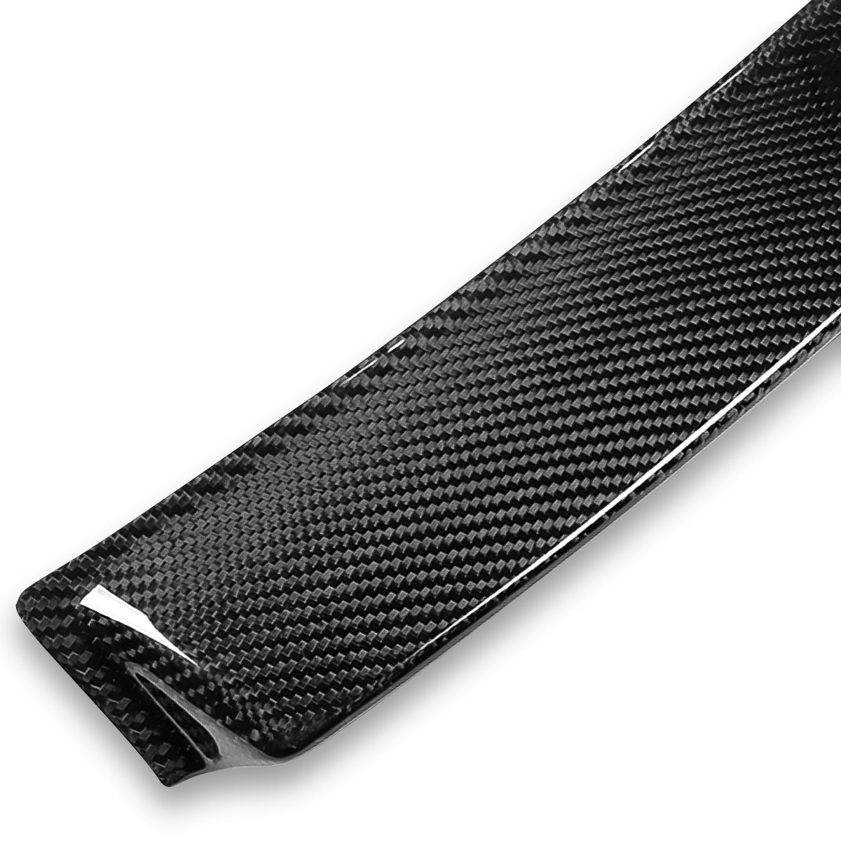 Black Carbon Fiber Rear Window Windshield Spoiler 09-14 Acura TSX BFC-RESPL-6434-CF