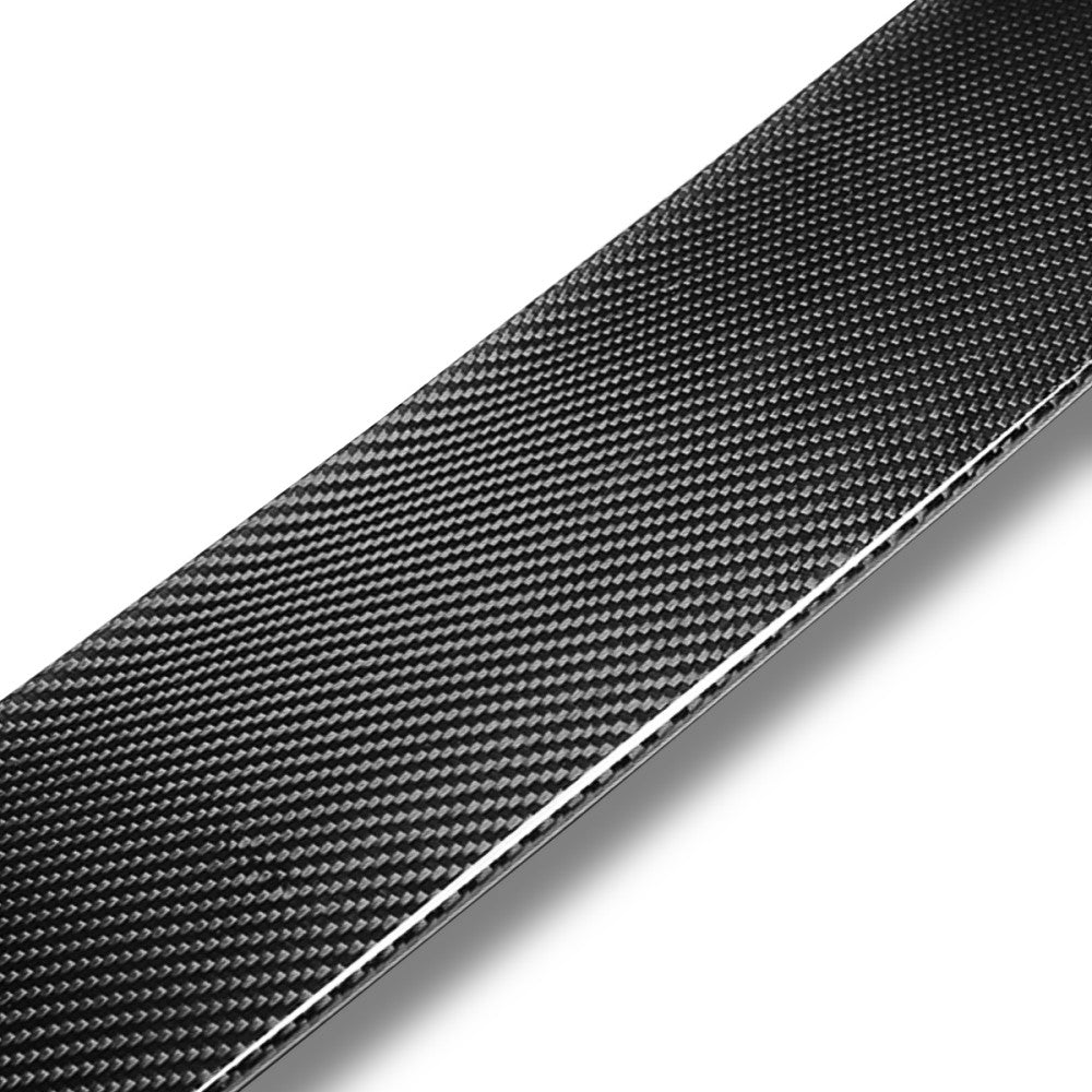 Black Carbon Fiber Rear Window Roof Spoiler 06-13 IS-Series XE20 Sedan BFC-RESPL-6619-CF