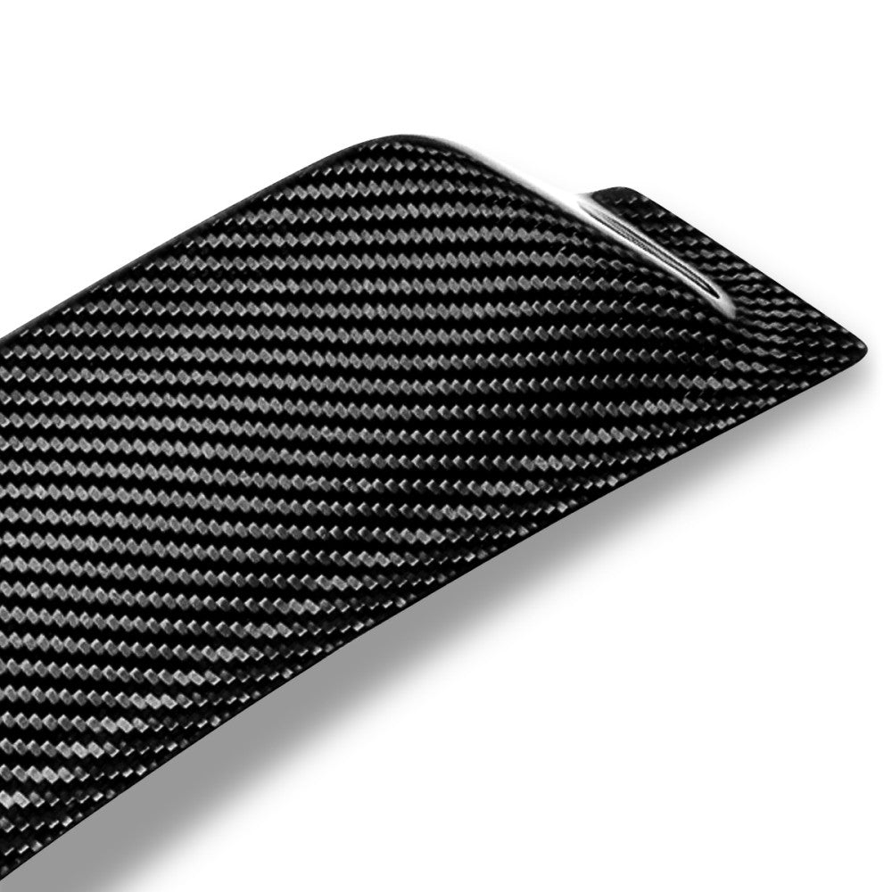 Black Carbon Fiber Rear Window Roof Spoiler 05-14 Ford Mustang Coupe BFC-RESPL-7204-CF