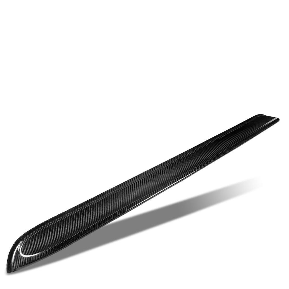 Black Carbon Fiber Rear Window Roof Spoiler 15-22 Dodge Challenger BFC-RESPL-7503-CF